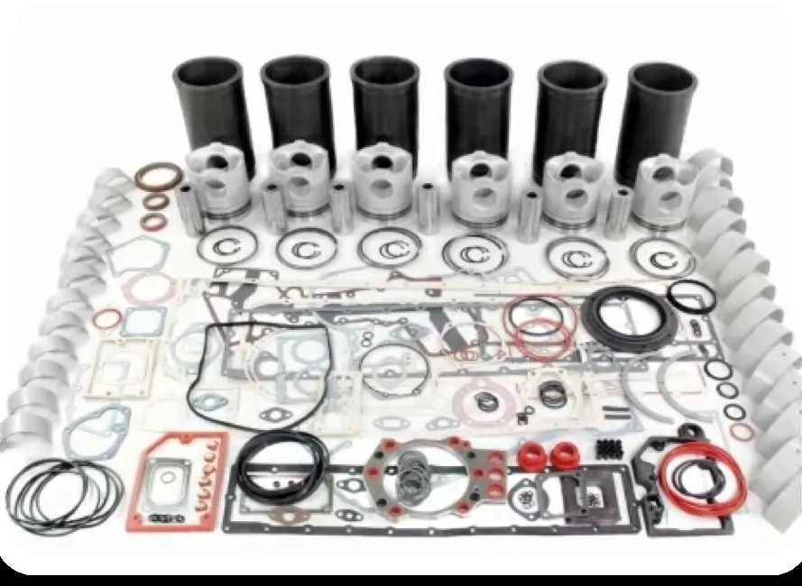 Kit de overhaul con camisas, pistones y juntas para motor diésel
